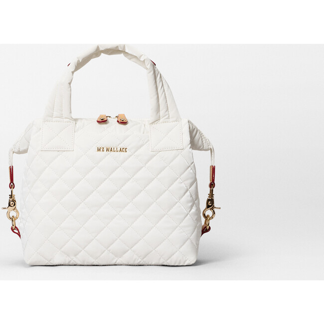 Small Metro Tote Deluxe, Chalk Liquid