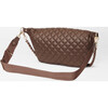 Women's Crosby Exterior Pocket Crossbody Sling Bag, Walnut - Bags - 2 - thumbnail