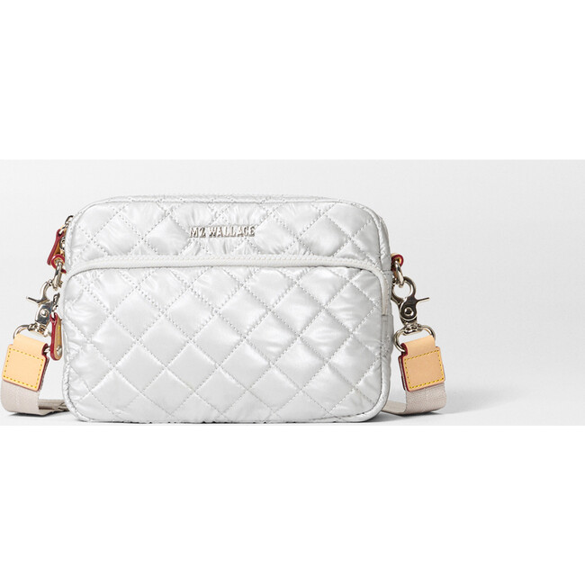 Small Metro Camera Bag, Oyster Metallic