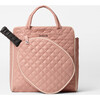 Pickleball Tote, Dusty Rose/Ecru - Bags - 1 - thumbnail