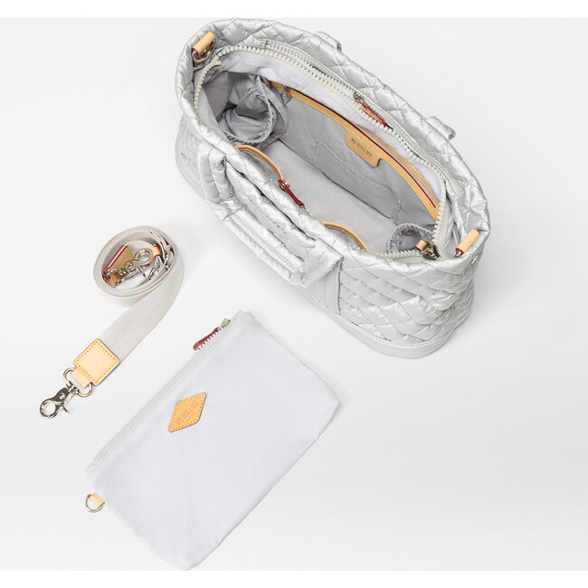 Metro Utility Crossbody, Oyster Metallic - Bags - 2