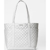 Large Empire Tote, Oyster Metallic - Bags - 1 - thumbnail