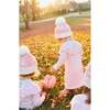 Bows Bobble Hat, Pink - Hats - 6