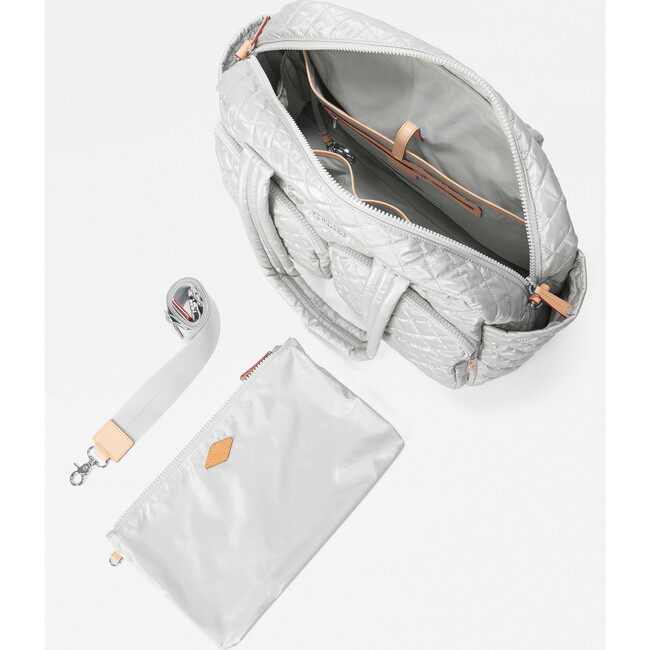 Women's Nik, Oyster Metallic - Bags - 3