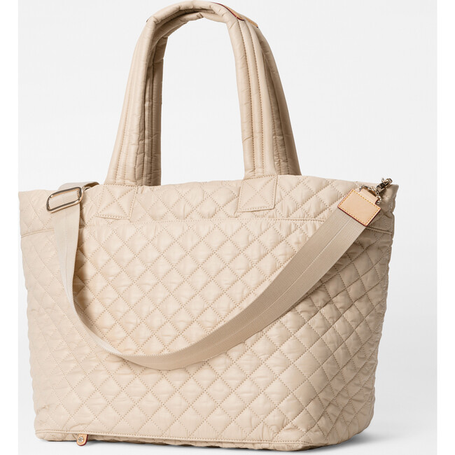 Women's Large Metro Tote Deluxe Bag, Buff - Bags - 2