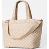 Women's Large Metro Tote Deluxe Bag, Buff - Bags - 2