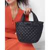 Mini Metro Tote Deluxe, Black - Bags - 7 - thumbnail