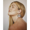 Full Bloom Earrings, Silver - Earrings - 3