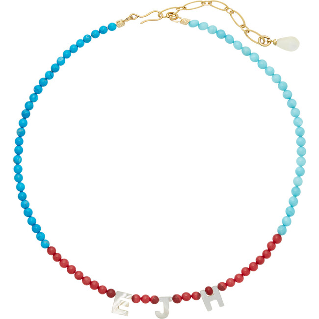 Women's Say My Name Necklace, Nautical - Necklaces - 3