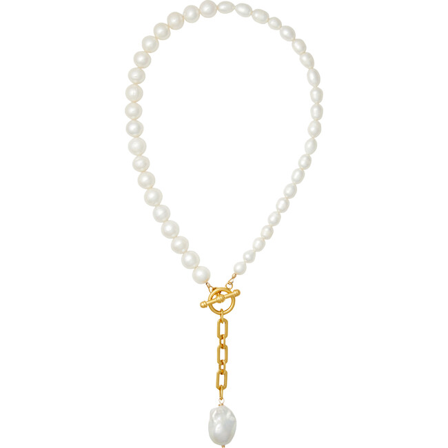 Women's Ethereal Necklace, Pearl