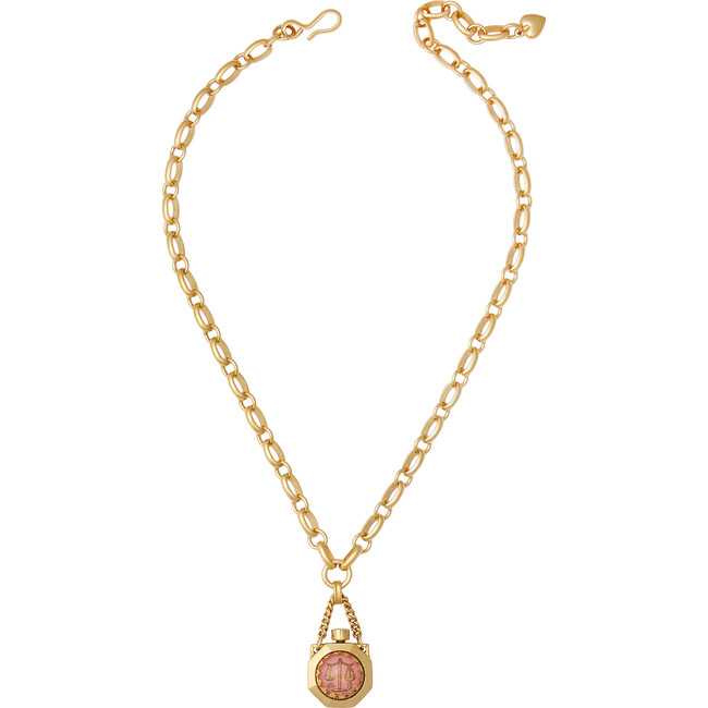 Women's Here's Your Sign Necklace With Libra Pendant