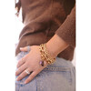 Women's Mod Semi-Precious Stones Bracelet, Gold - Bracelets - 2 - thumbnail