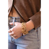 Women's Mod Semi-Precious Stones Bracelet, Gold - Bracelets - 4 - thumbnail