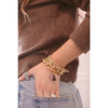 Women's Mod Semi-Precious Stones Bracelet, Gold - Bracelets - 5 - thumbnail