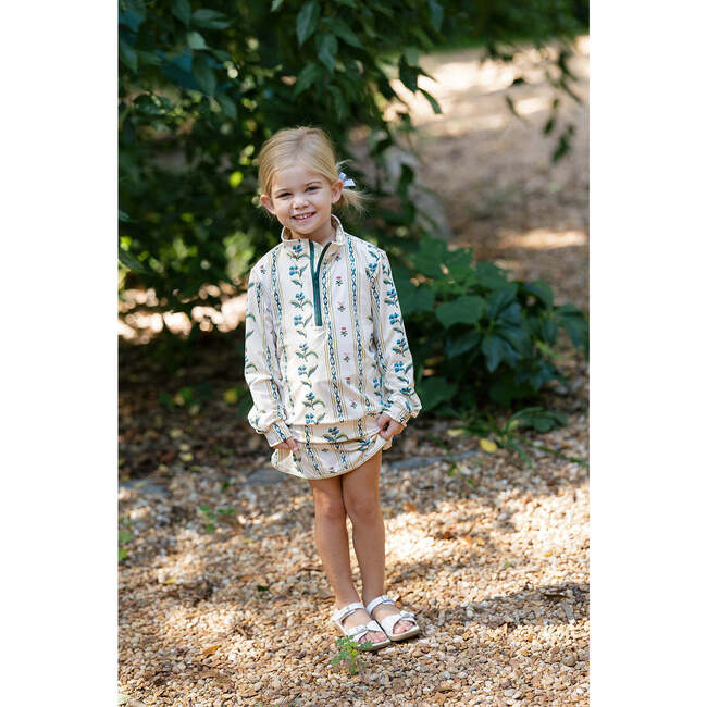 Kitt Set in French Stripe/Window Pane - Mixed Apparel Set - 2
