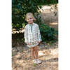 Kitt Set in French Stripe/Window Pane - Mixed Apparel Set - 2
