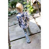 Evelyn Turtleneck in Dot Stripe and Shelby Navy Shelby Navy - Blouses - 2