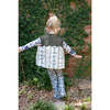 Evelyn Turtleneck in Dot Stripe and Shelby Navy Shelby Navy - Blouses - 3