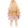 Gotz Jessica “Grey Cats” Precious Day Doll – 18" Standing Girl with Sleeping Eyes, Lilac‑Gray Leopard Dress & Cardigan, White Sneakers – Ages 3+ - Dolls - 6