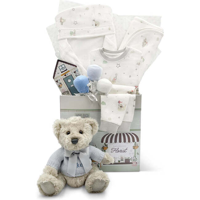 Personalized Berkeley's Little Love Snuggle Hamper, Blue