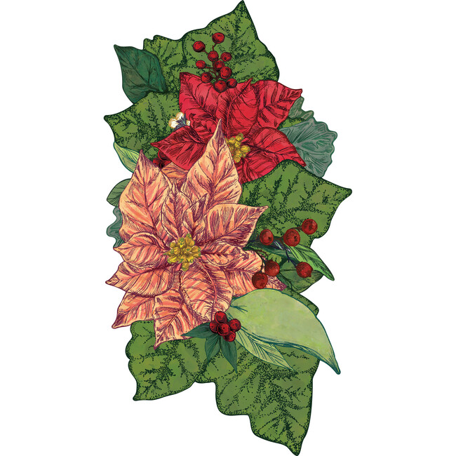 Poinsettia Table Accent