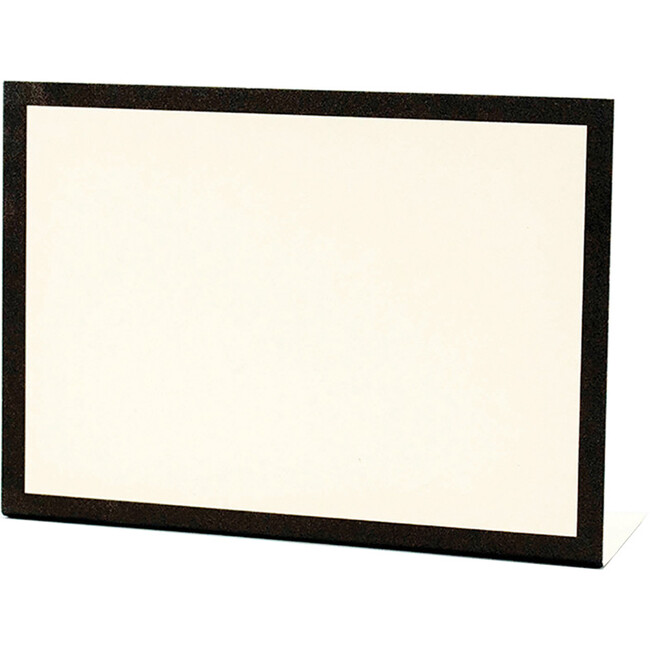Black Frame  Place Card