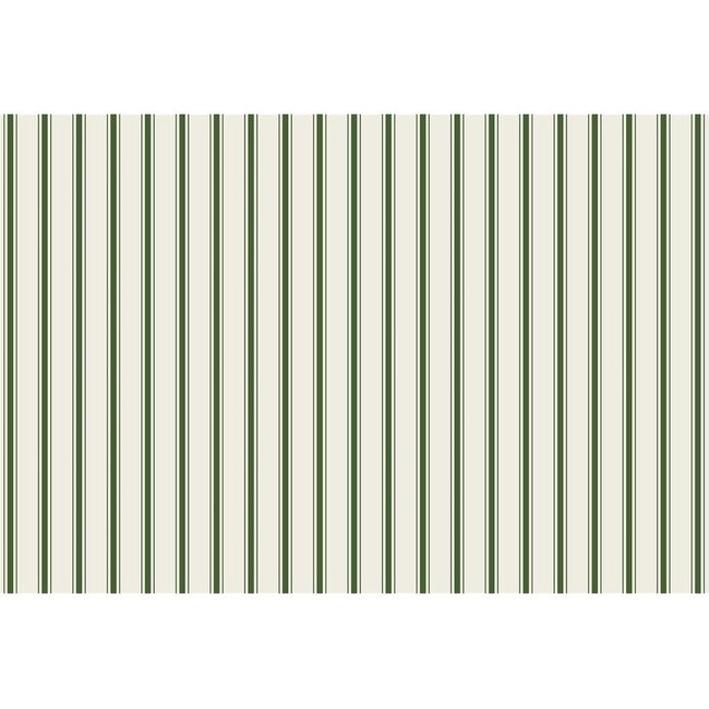 Green Ribbon Striped Placemat - Party - 1