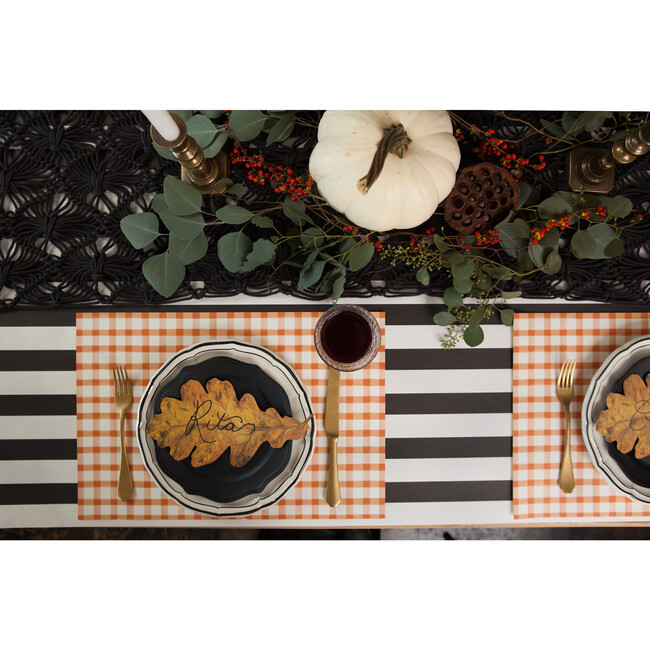 Black Classic Stripe Runner - Paper Goods - 3