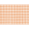 Orange Painted Check Placemat - Paper Goods - 1 - thumbnail