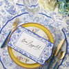 Blue Regal Peacock Table Card, Set of 12 - Tabletop - 2 - thumbnail