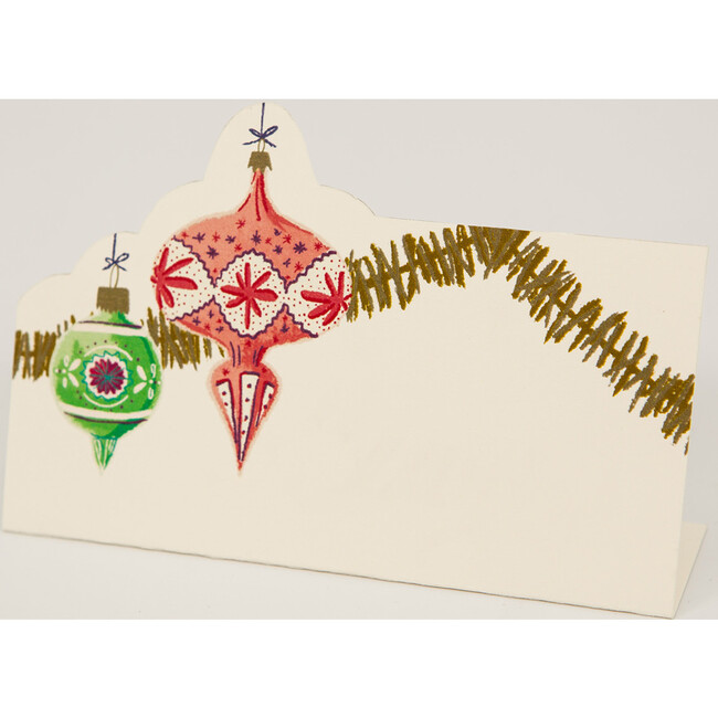 Ornaments Place Card, Set of 12