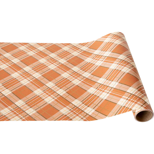 Orange Plaid Runner