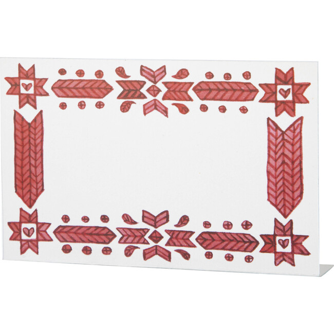 Fair Isle Place Card, Set of 12