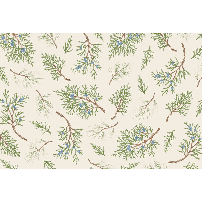 Juniper Sprigs Placemat, Set of 18