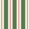Green & Red Awning Stripe Cocktail Napkin, Set of 20 - Tabletop - 1 - thumbnail