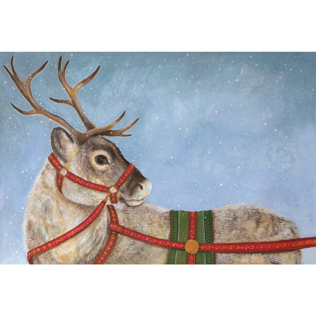 Dashing Reindeer Placemat, Set of 18