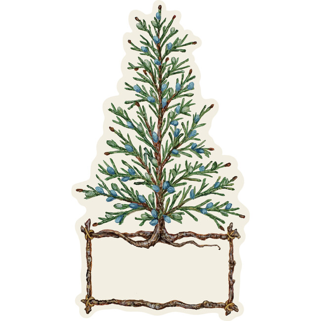 Cedar Tree Table Accent, Set of 12