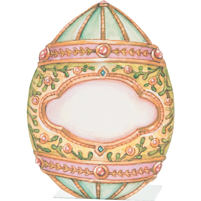 Exquisite Egg Place Card, Multi