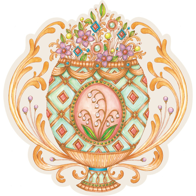 Die-Cut Exquisite Egg Placemat, Multi - Tabletop - 1