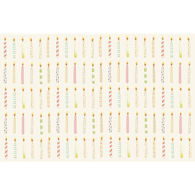 Birthday Candles Placemat, Multi - Party - 1