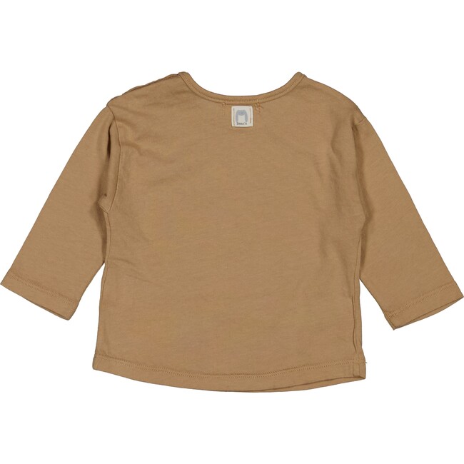 Reindeer Long Sleeve Shirt, Walnut - Shirts - 2