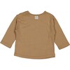 Reindeer Long Sleeve Shirt, Walnut - Shirts - 2