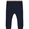 Baby Boy 2-Pocket Slim Fit Sweatpants, Indigo - Sweatpants - 2