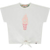 Lovely Day T-Shirt, Cream - T-Shirts - 1 - thumbnail