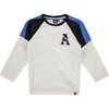 Long Sleeve Tee Shirt, Grey - T-Shirts - 1 - thumbnail