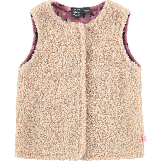 Fuzzy Vest, Crème