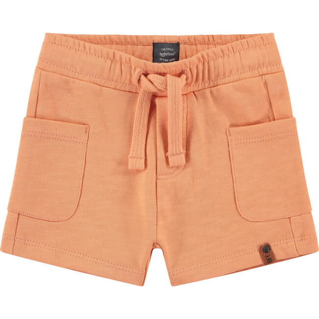 Sweatshorts with Side Pockets, Orange