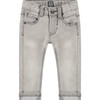 Jeans, Light Grey Denim - Jeans - 1 - thumbnail