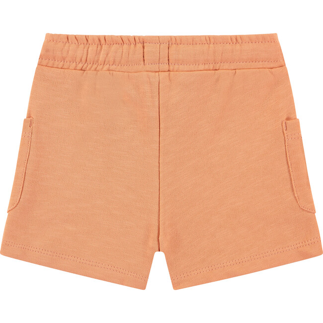 Sweatshorts with Side Pockets, Orange