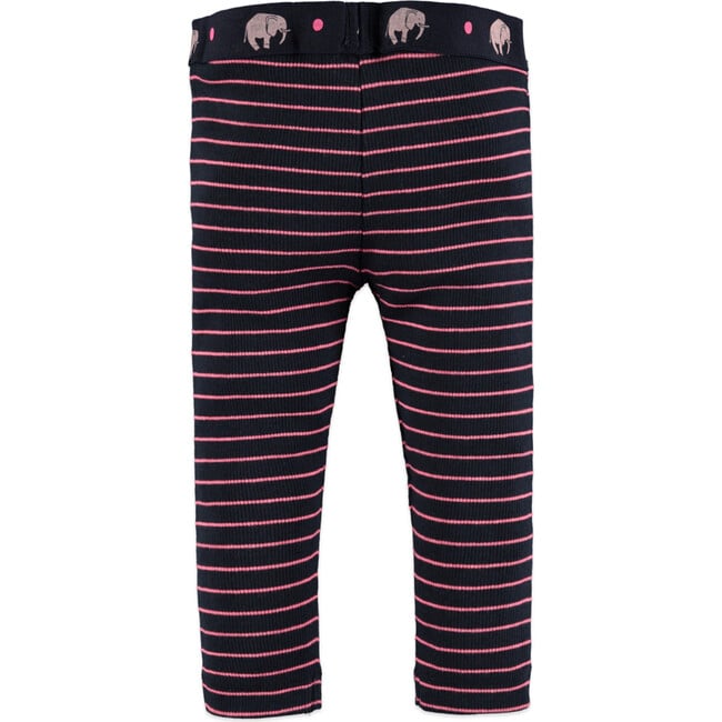 Striped Leggings, Blue Night - Jeans - 2